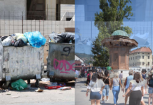 Ružna slika Sarajeva usred turističke sezone: Prepuni kontejneri i otpad dočekuju građane i turiste Ružna slika Sarajeva – prepuni kontejneri i otpad na ulicama