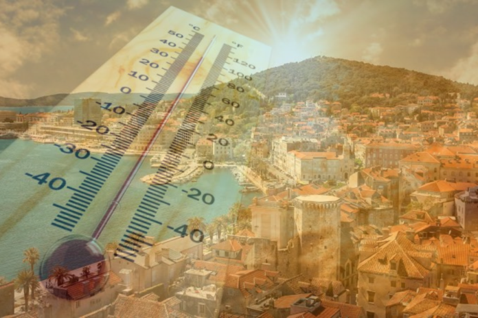 Split oborio temperaturni rekord sa 39,7 stepeni Historijski dan u Splitu – rekordna temperatura od 39,7 stepeni