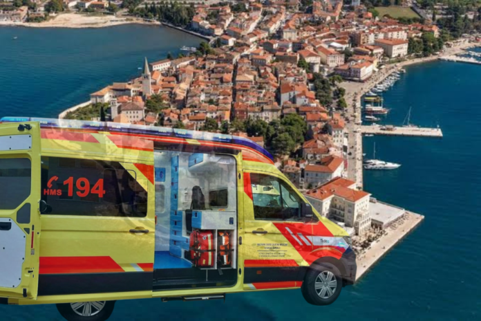 Dijete ostavljeno u automobilu u Poreču Dijete ostavljeno u automobilu u Poreču