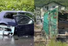 Nesreća kod Sarajeva: Kamion završio na pruzi, vozač automobila uhapšen Nesreća kod Sarajeva u Semizovcu