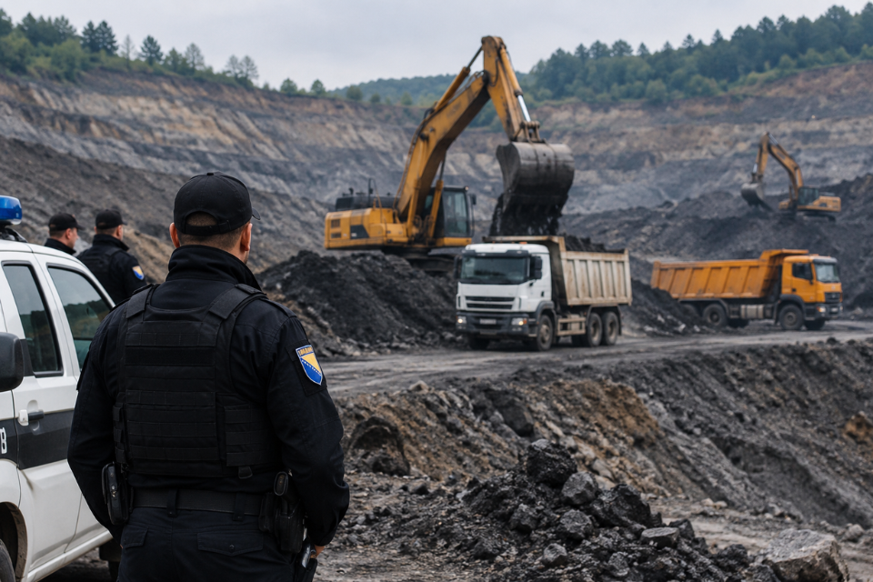 Velika akcija u Tuzlanskom kantonu protiv ilegalne eksploatacije uglja