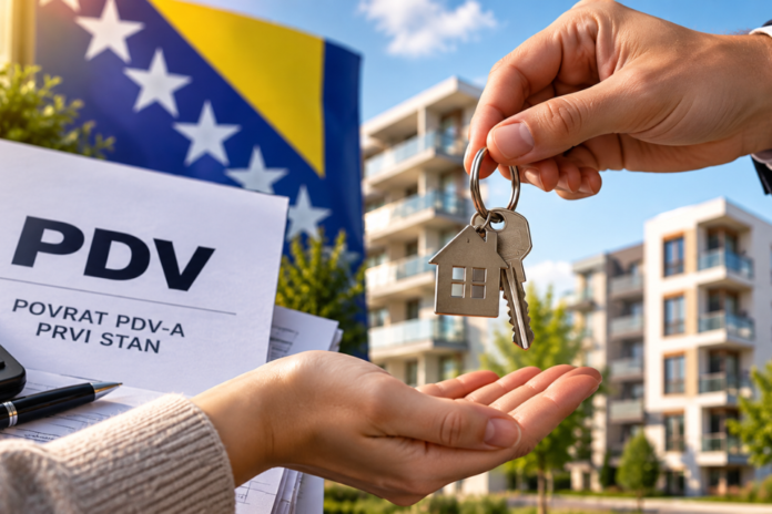 Povrat PDV-a za kupovinu prvog stana u BiH