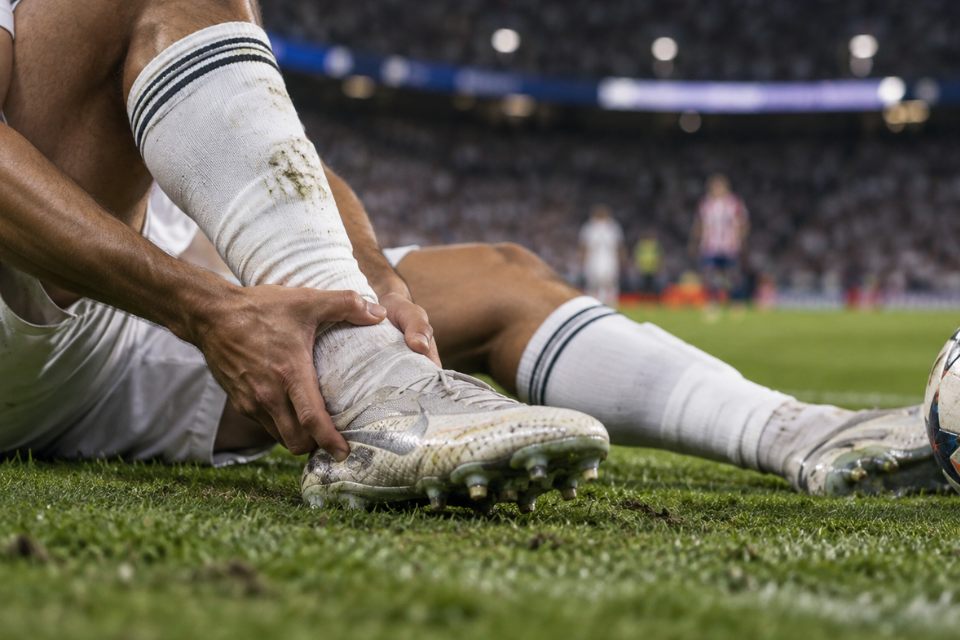 Težak udarac za Real Madrid. Fudbaler drži povrijeđeni skočni zglob na terenu – ilustrativni vizual