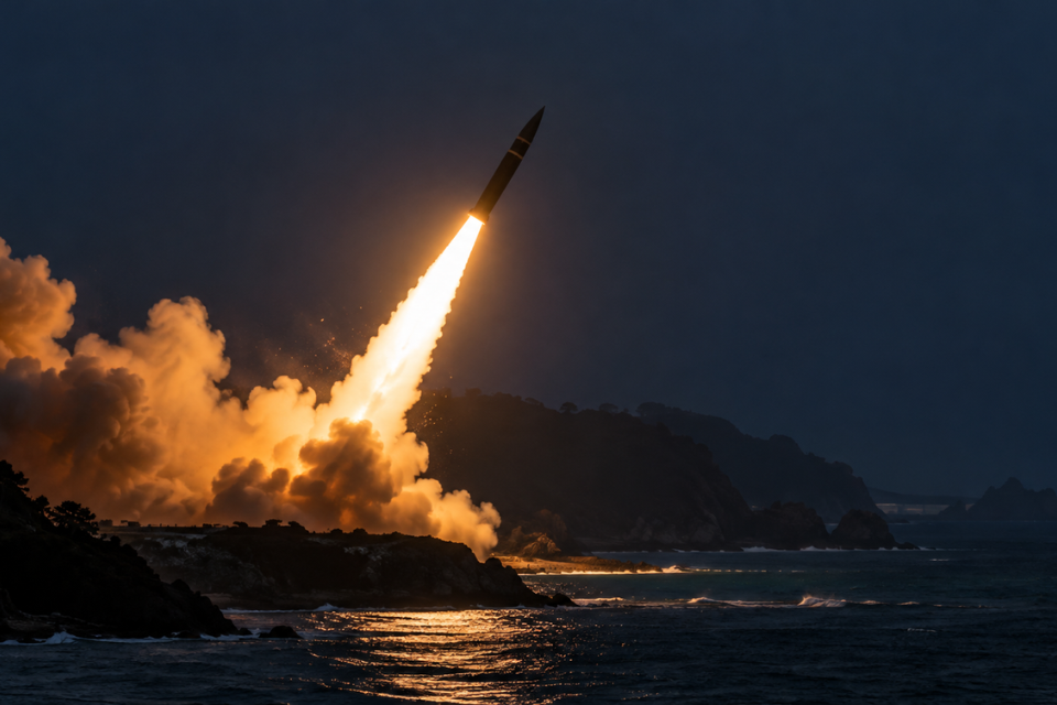 Sjeverna Koreja podigla region na noge. Lansiranje balističke rakete prema moru – ilustrativni vizual