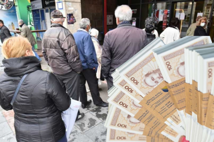 Novac danas liježe na račune građana Isplata penzija u FBiH i najviša penzija od 3.461 KM