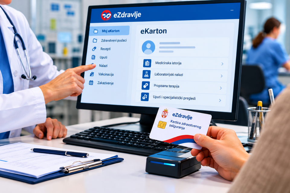Nova pravila u zdravstvu Srbije – elektronski zdravstveni karton i digitalna dokumentacija pacijenata