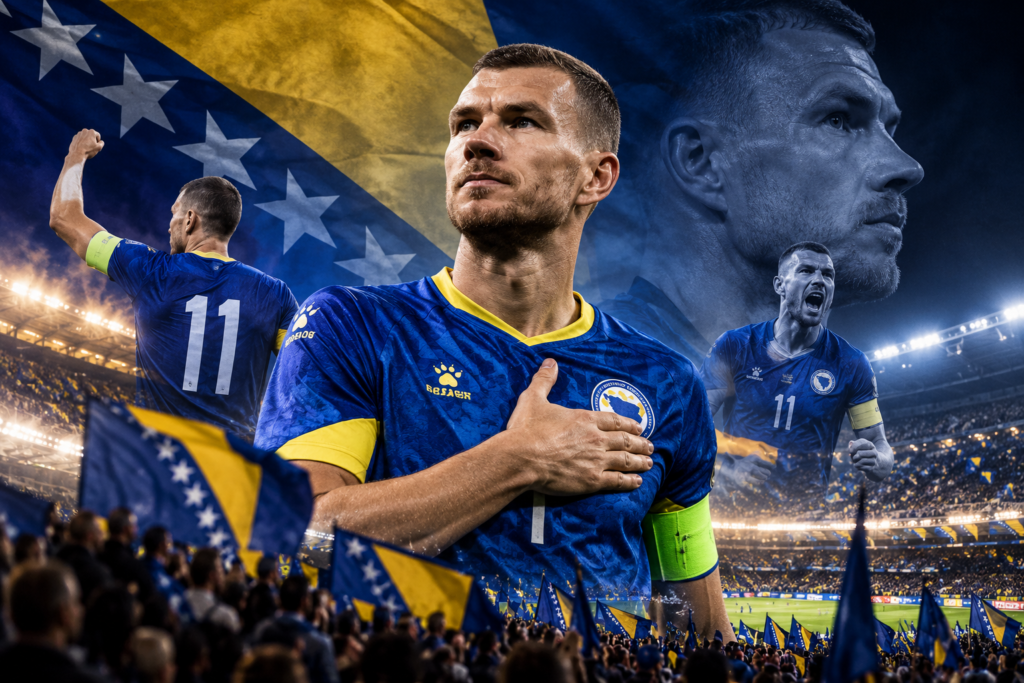 Posljednji ples Dijamanta Edin Džeko reprezentacija Bosne i Hercegovine