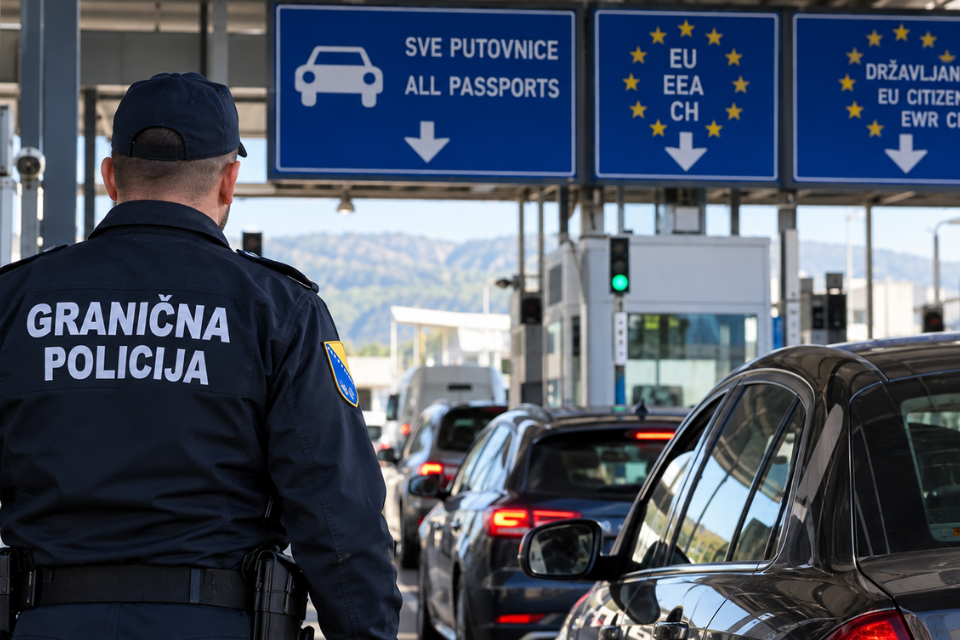 Pravila na granicama za putnike iz BiH koji putuju u EU