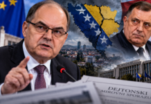 Schmidt upozorava: “Naredne godine nas čekaju Dodikovi pokušaji cijepanja BiH, tražimo alate da reagujemo” Schmidt upozorava