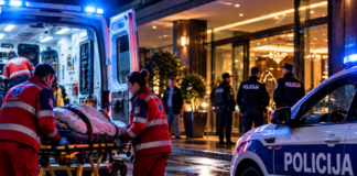 Velika tragedija: Cijela porodica preminula nakon odmora, a ono što je otkriveno u hotelu šokiralo je javnost Tragedija u Istanbulu – ilustracija hitne pomoći i policije ispred hotela nakon smrtonosnog trovanja